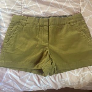 NEW J Crew Olive Green Shorts size 6